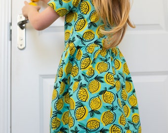 Lemon Print Dress