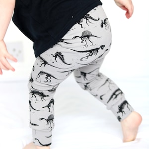 Grey Dino Leggings
