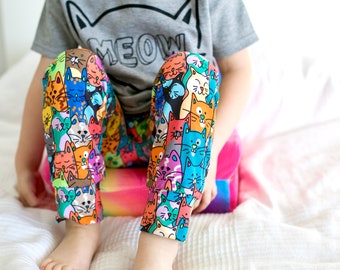 Leggings Ali Cat pour enfants et bébés de 0 à 9 ans