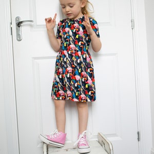 Robe oiseau tropical