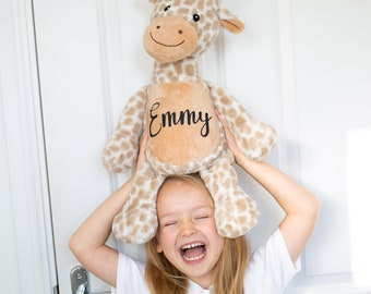 Large Personalised Giraffe Teddy