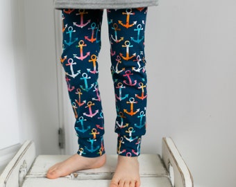 Multi Anchor Leggings 0-9 Years