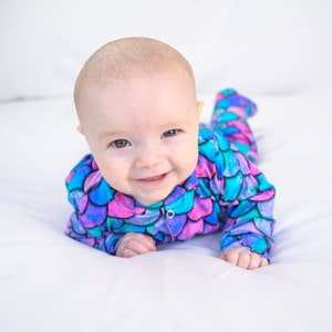 Mermaid sleepsuit