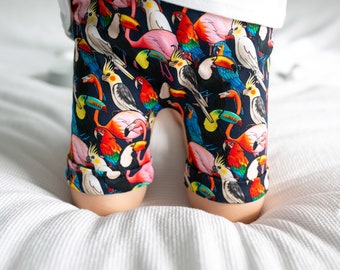 Tropical birds Shorts 1-9 Years