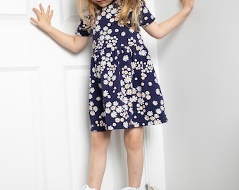 The Daisy print Dress 1-9 Years