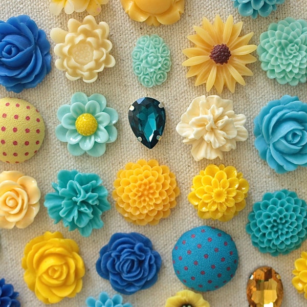 Turquoise Pushpins - Etsy