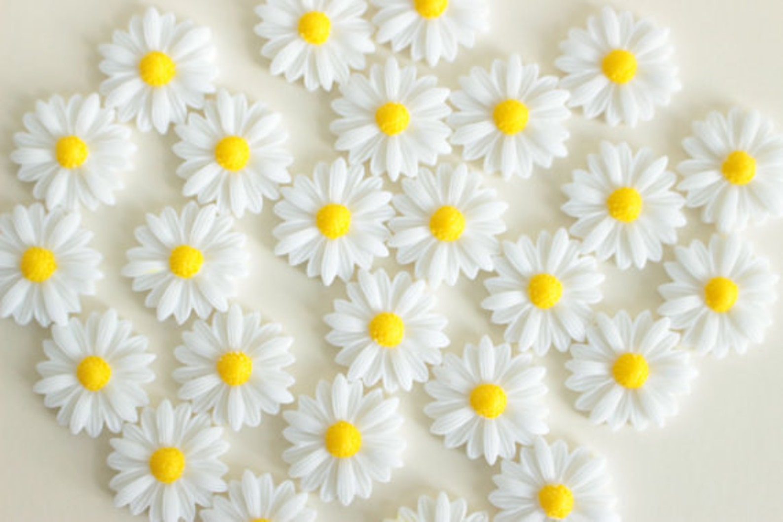 White Daisy Decorative Thumb Tacks Daisies Push Pin Set Etsy