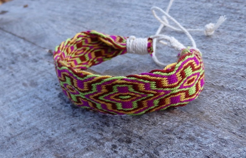 card weave hipster arm band cotton ethnic wrist band woven men braclet boho bracalet native jewelry table weaving colorful bracelet