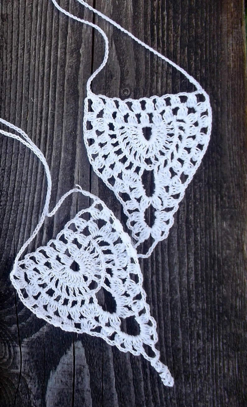 crochet wedding shoes
