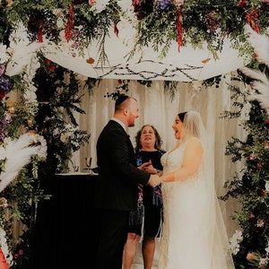 Custom Chuppah / Wedding canopy for a Jewish Wedding