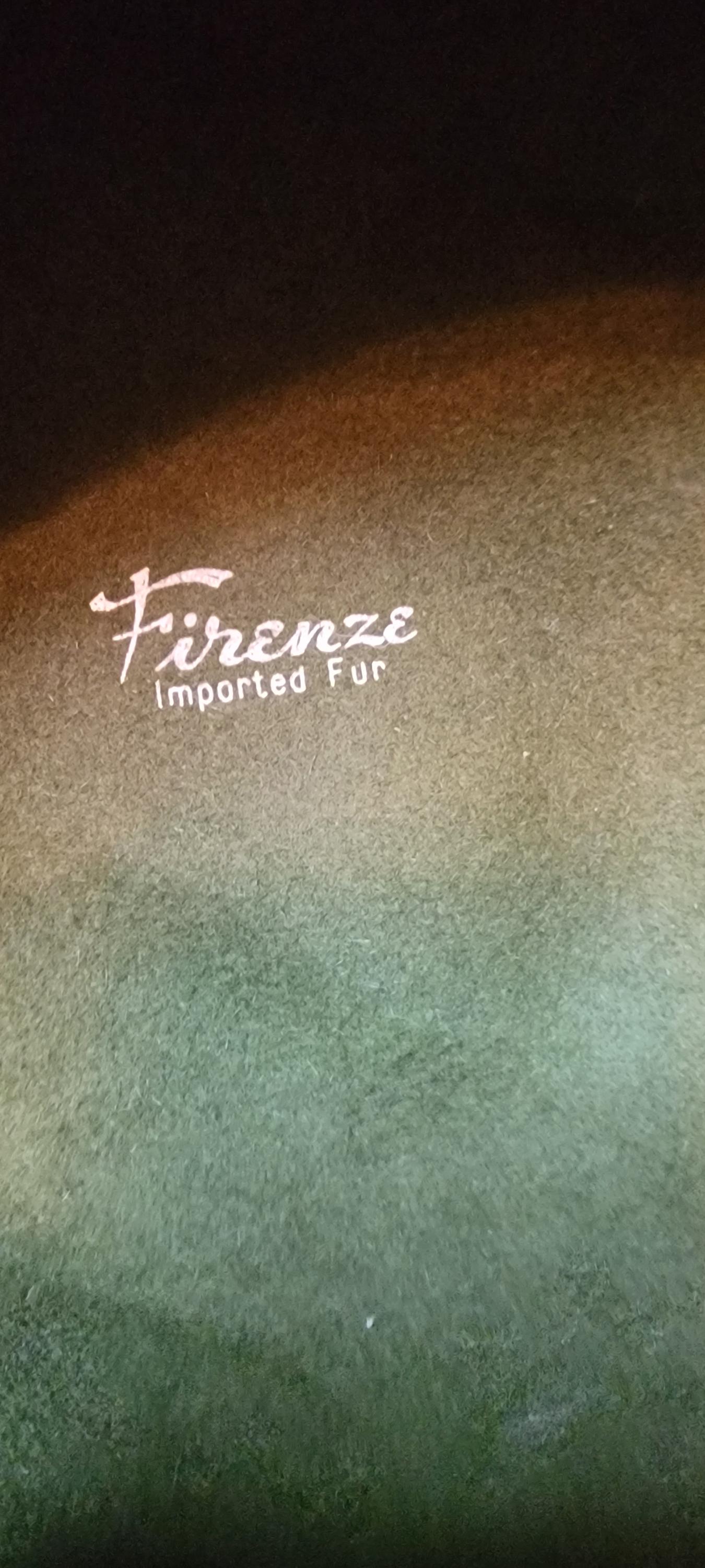 Vintage 1960\'s Green Firenze Imported Fur Felt & Feather Hat Vintage Fuzzy Felt Hat, Black with Olive Feathers, Wide  main image 3