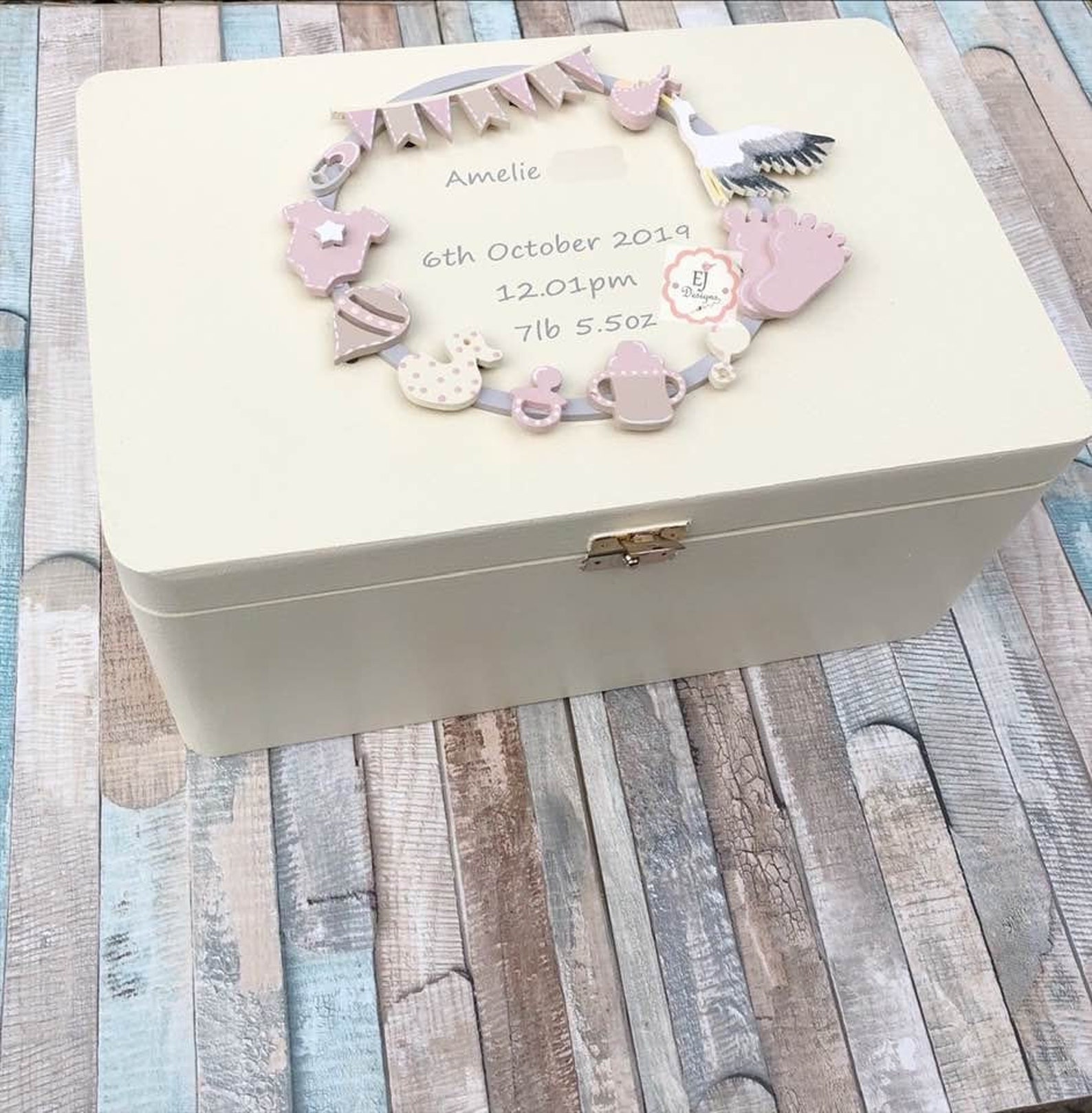 Baby memory box birth box baby loss first memories Etsy