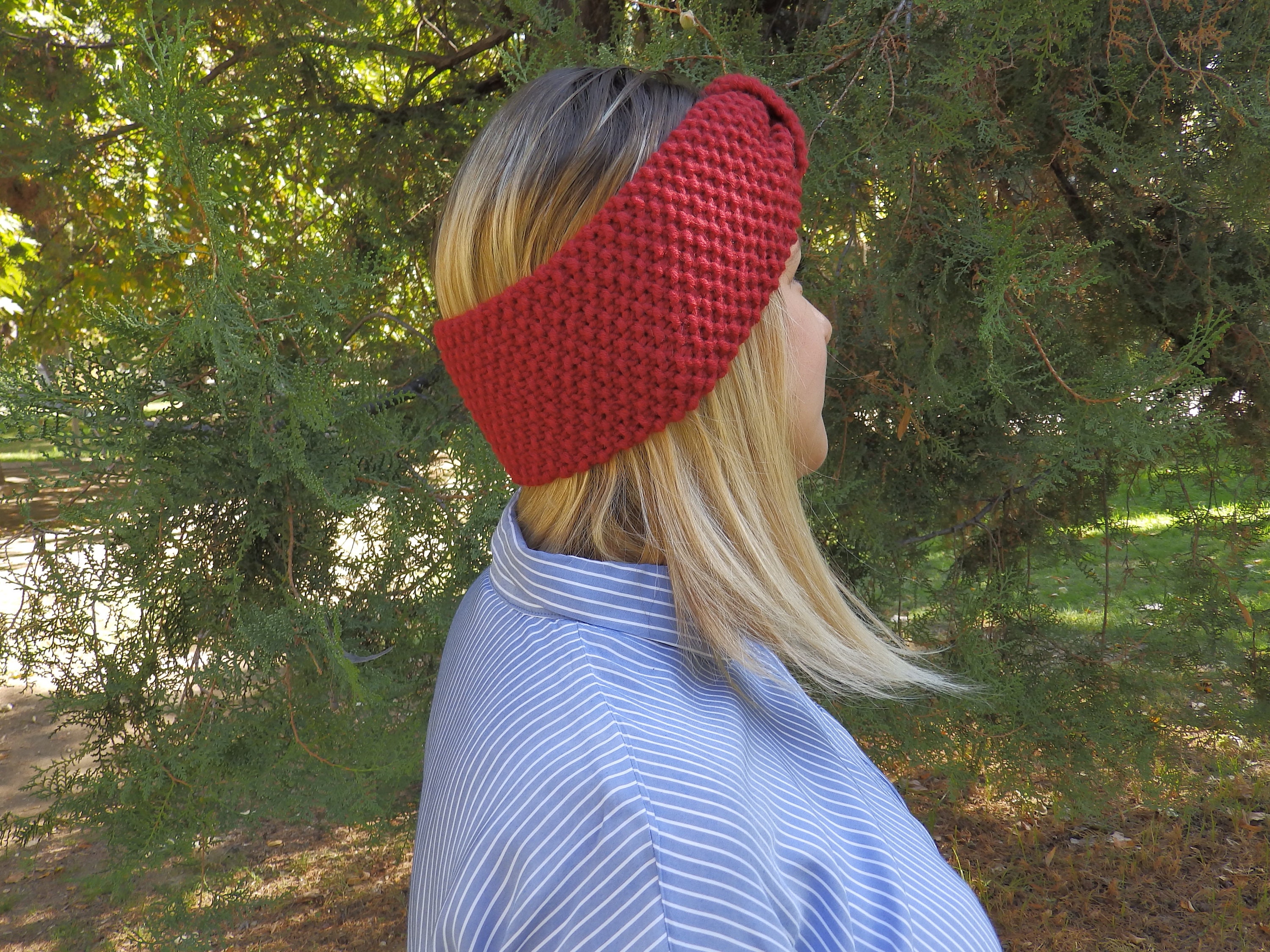 KNITTED HEADBAND JEANNE QUEEN main image 0