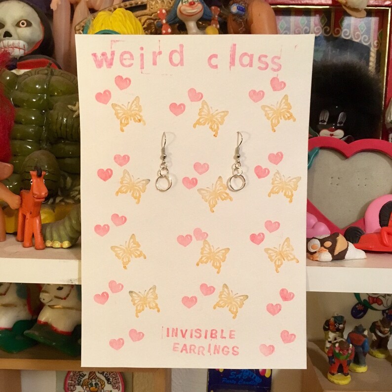 Invisible Earrings