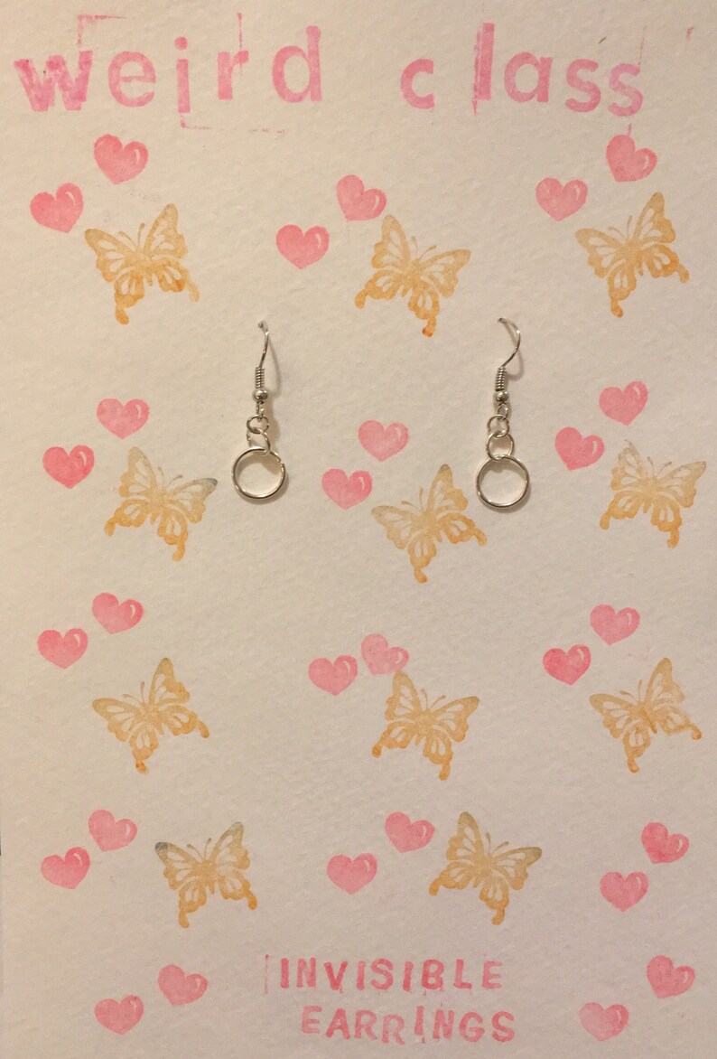 Invisible Earrings