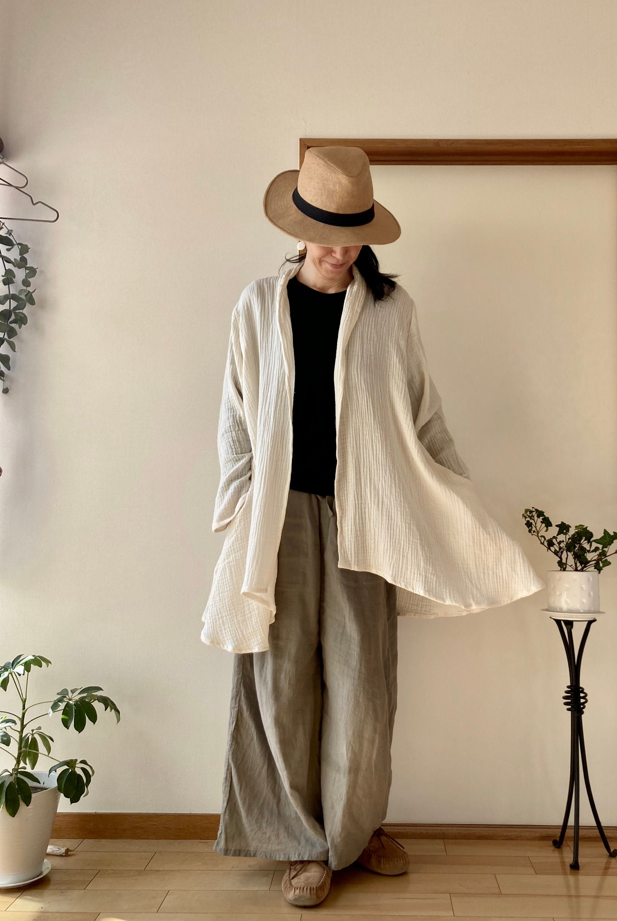 Gauze cotton jacketCotton Jacket Cotton cardigan Summer Etsy