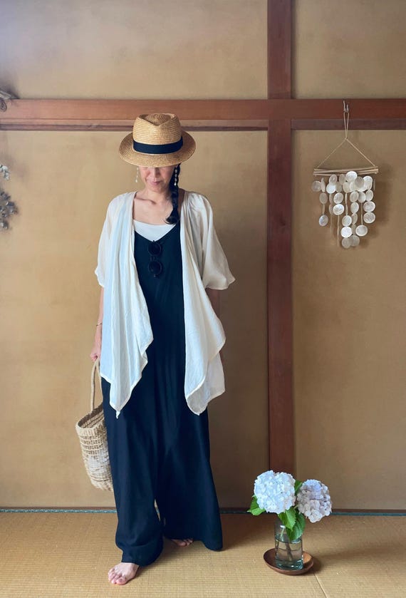 Kimono,Cotton Kimono, Indigo Kimono, Boho Kimono, Kimono Cardigan, Wrap up Kimono, White Kimono, Wrap Up Cardigan, Yoga Cover Up