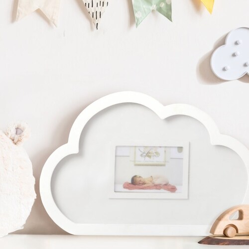 Baby Shower Cloud Frame Guest Book Baby Shower Keepsake New Etsy