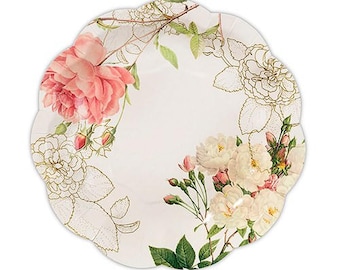 Rose garden plates | Etsy Rose garden plates | Etsy