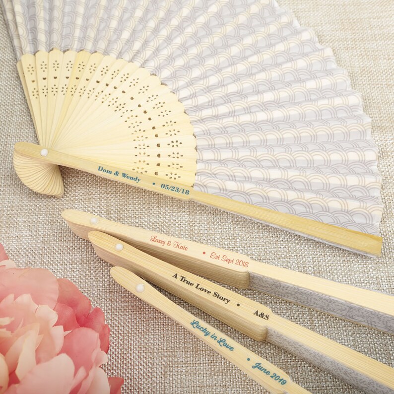 tropical hand fans