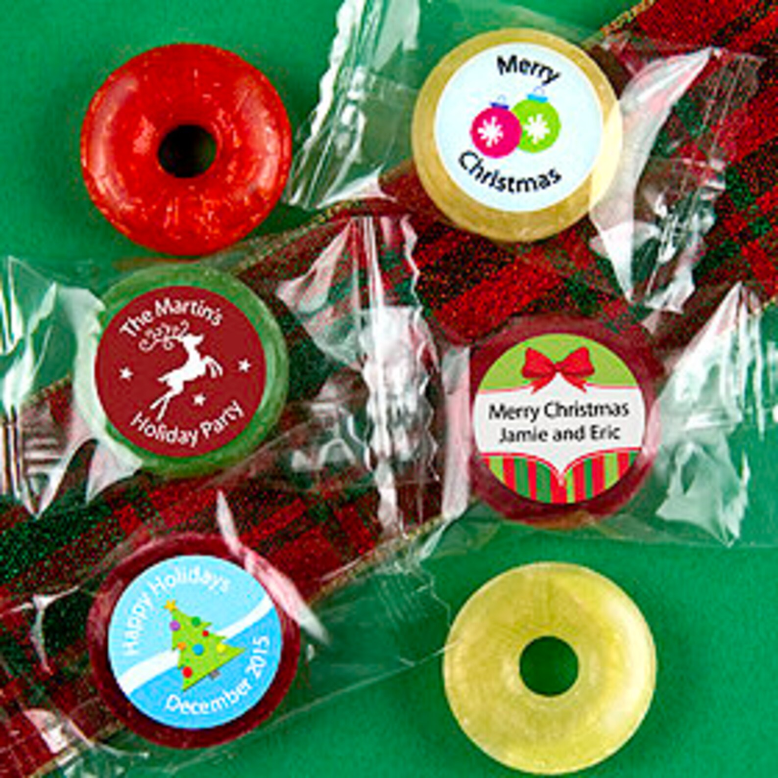 SET Of 100 Holiday Life Savers Candy Reindeer Snowman Etsy