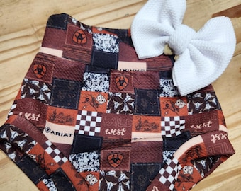 Western Bummies: Ropa de bebé de vaquero de rodeo