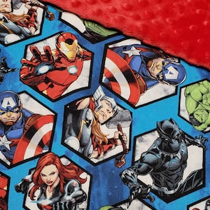 Super Hero, super hero nursery, super hero baby shower, baby blanket, baby shower gift, gender neutral, avengers, minky blanket, boy, girl