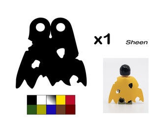Cape for LEGO minifigures "Sheen" (Tatty shape)