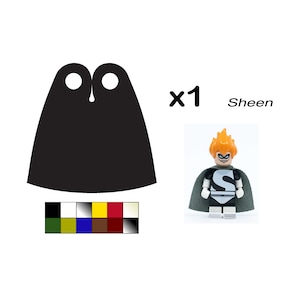 Cape for LEGO minifigures &quot;Sheen&quot; (Classic shape)