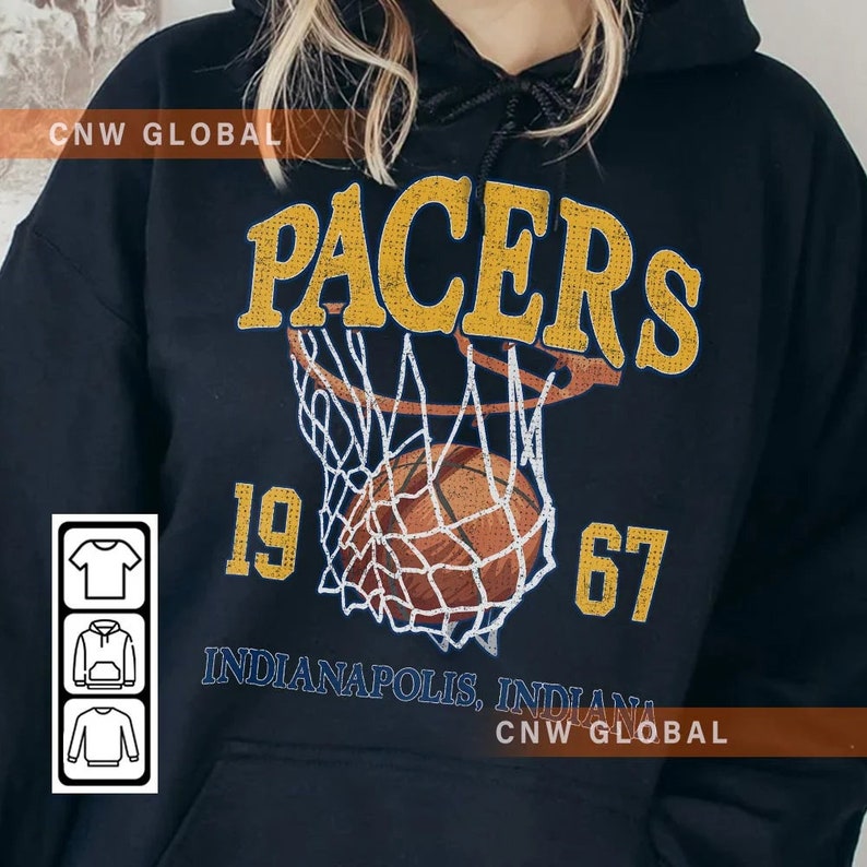 Indiana Basketball Vintage Shirt Pacers 90s Basketball Etsy