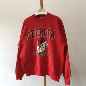 Georgia Bulldogs Sweatshirt Etsy UK