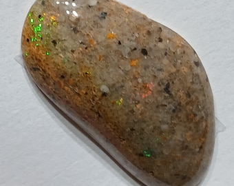 Louisiana Opal Cabochon, One Of A Kind Cabochon, Handcrafted Cabochon, Rare Stone, Product Of USA