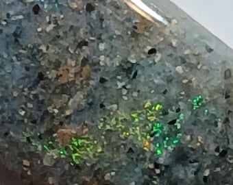 Black Louisiana Opal Cabochon, One Of A Kind Stone, Rare Stone, Freeform Stone, Product Of USA