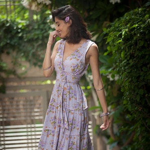 Lavender summer dresses clearance