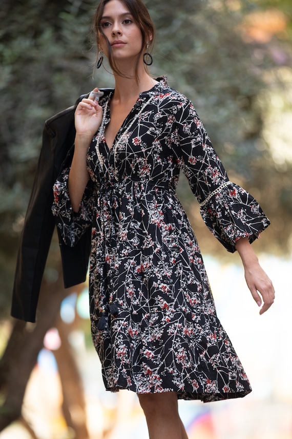 bohemian autumn dress FALL FAVORITE: BOHO DRESSES JASMIN WEARS