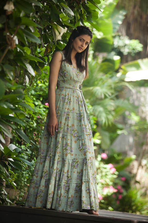 boho evening dress