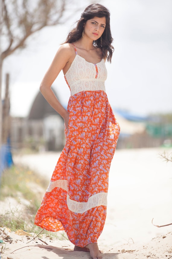Orange Summer Dresses Fashion dresses