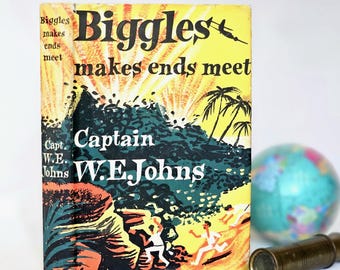 Biggles Makes Ends Meet: 1957 Children's Book Club Edition