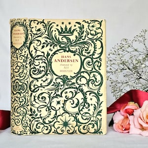 1950 Hans Andersen Fairy Tales: Rex Whistler Illustrations, Scarce Jacket