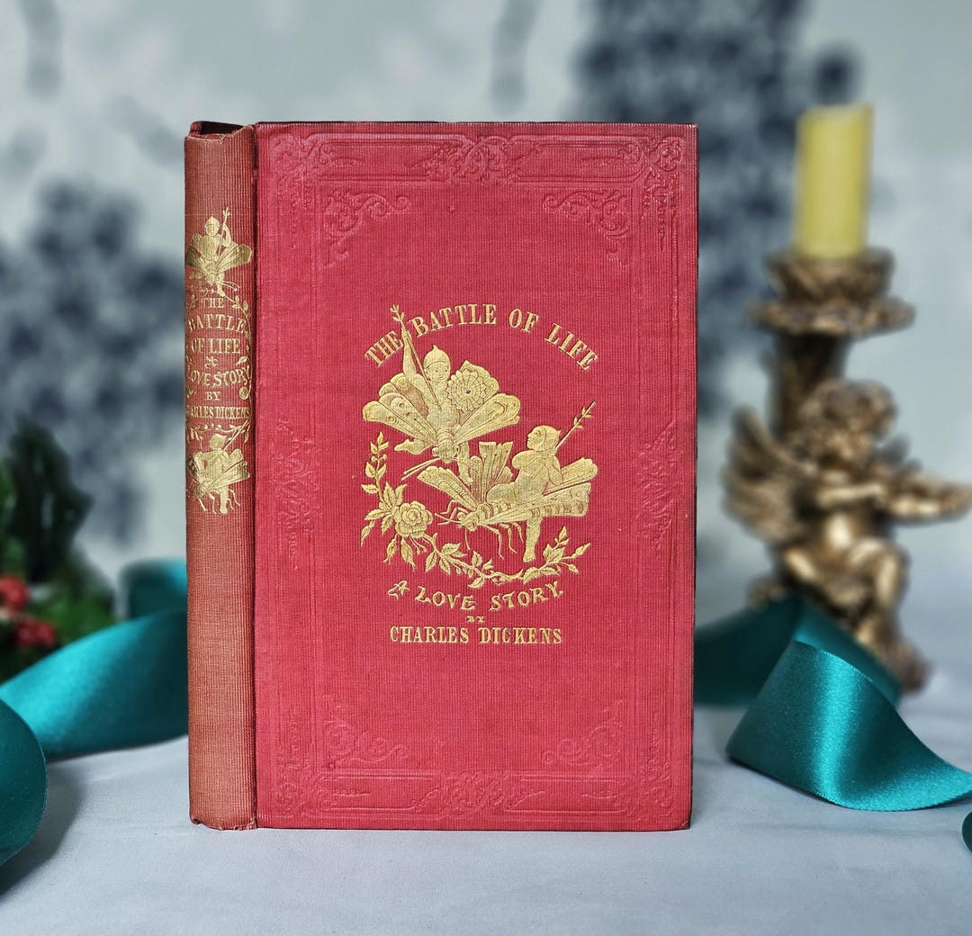 1846 FIRST EDITION Christmas Book / the Battle of Life by Charles ...