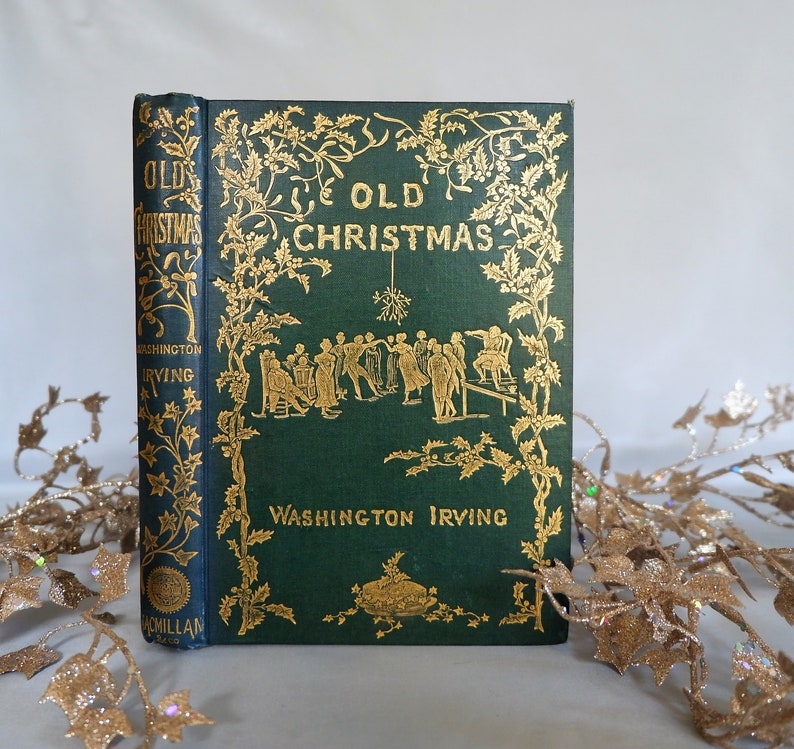 1878 Old Christmas by Washington Irving / Beautiful Christmas image 1