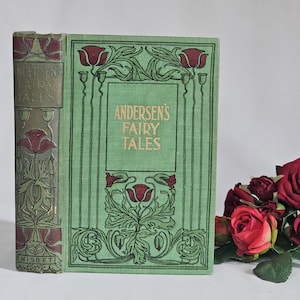c1900 Hans Andersen&#39;s Fairy Tales: Art Nouveau Edition with Color Plates