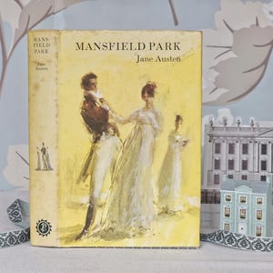 1975 Mansfield Park par Jane Austen / The Zodiac Press, Londres / Avec emballage / En bon état / Livre Austen relié vintage