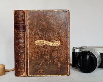 1901 A Treatise on Photography by de Wiveleslie Abney / Longmans, Green & Co., London / In a Re-backed Leather Binding / Richly Illustrated