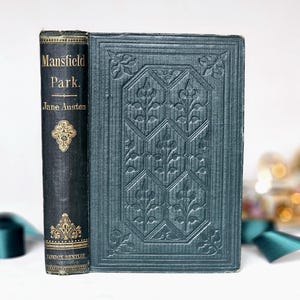 1880 Mansfield Park by Jane Austen / Richard Bentley, London / Lovely Antique Hardback In Good Condition