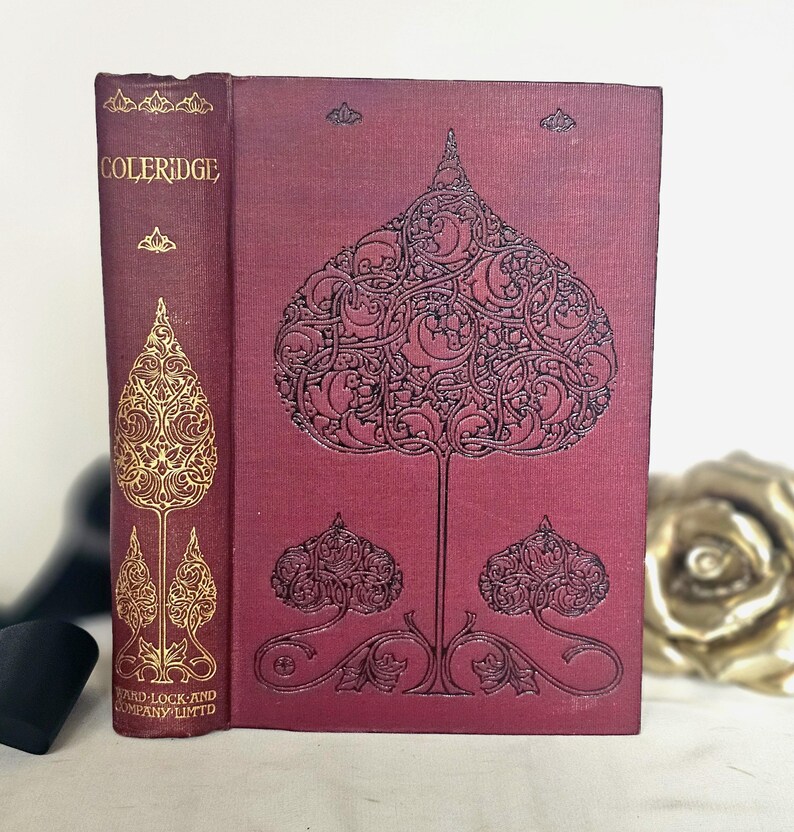 Antique Coleridge Poetry Book: 1890s Ward, Lock & Co. Edition - Etsy