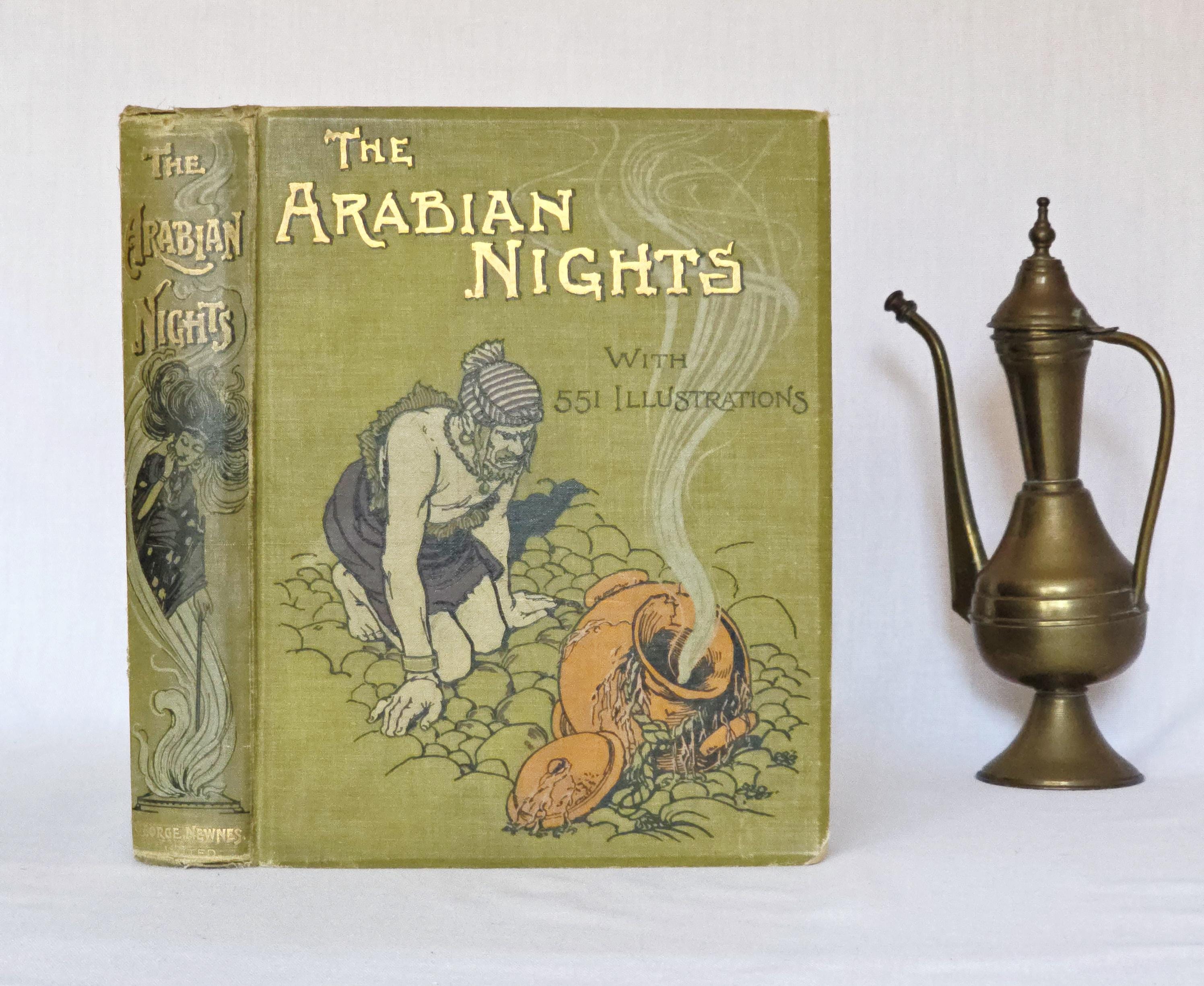 Antique 1001 Arabian Nights Book - Etsy
