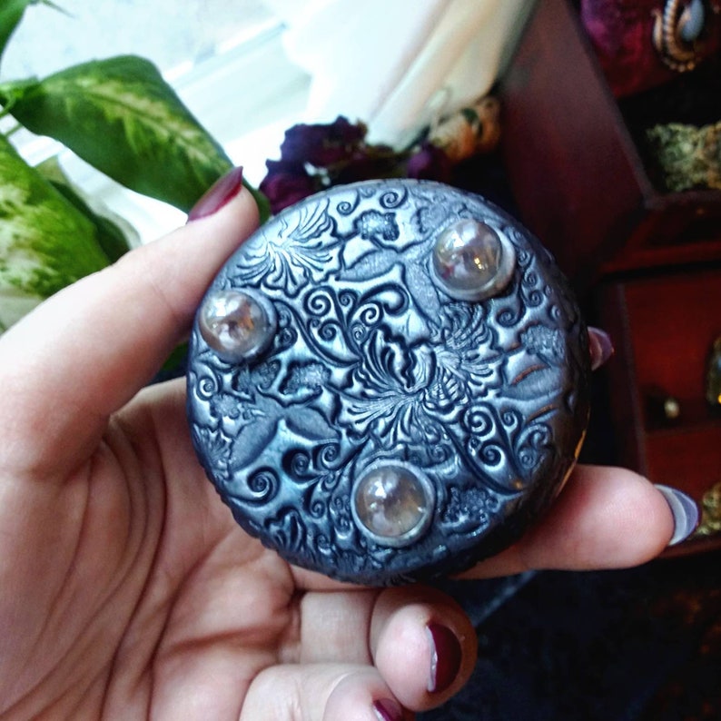 Labradorite Box Keepsake Box Dragon Decor Labradorite Dragon Eye Treasure Box Mystical Art Box Ring Box Jewelry Box Trinket Box