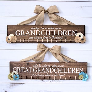 Photo Board, Picture Board, Photo Display, Brag Board, Grandkids Sign, grandma gift, Mothers Day Gift, Mothers Day