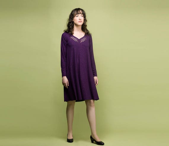 Purple Sparkly Dress